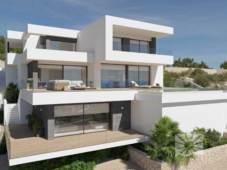 Luxury villa with spectacular sea views. Delfín model. 